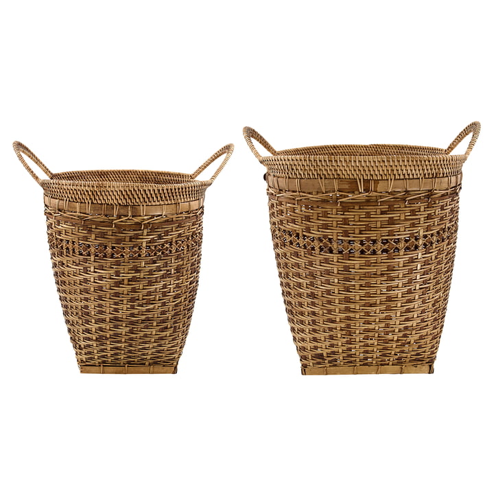 Pura Storage baskets from House Doctor in natural (set of 2)