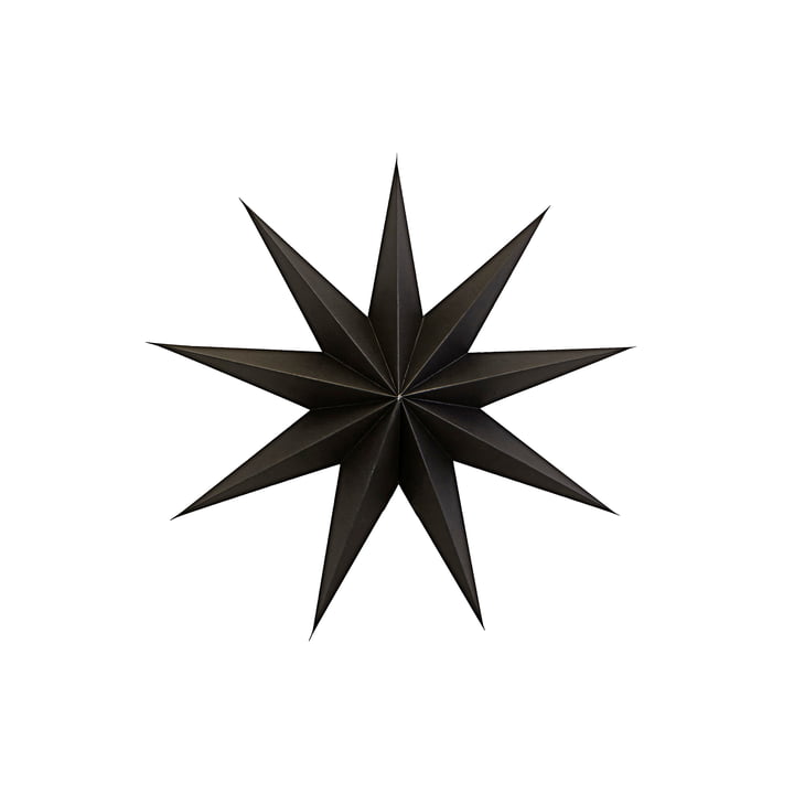 9 Point Christmas star 45 cm from House Doctor in color brown