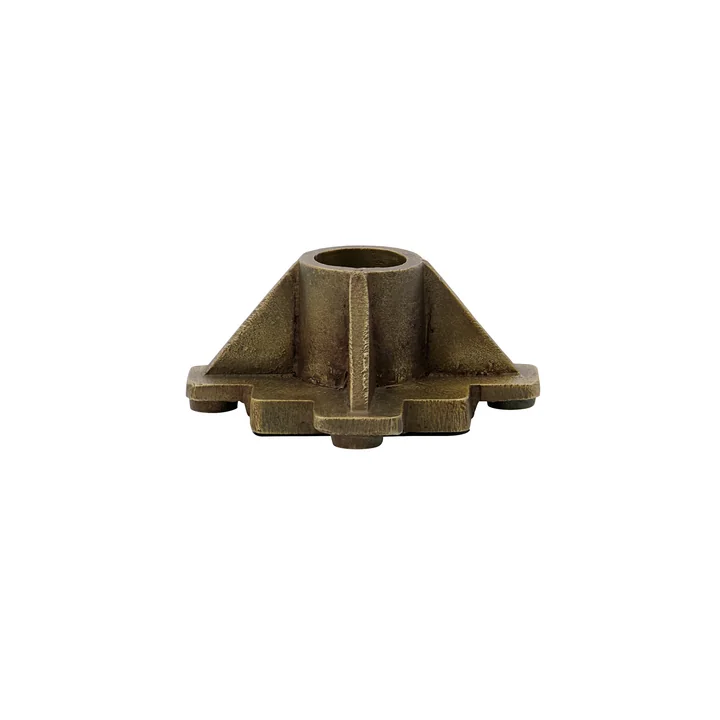 Castle Candleholder from House Doctor in antique brass finish