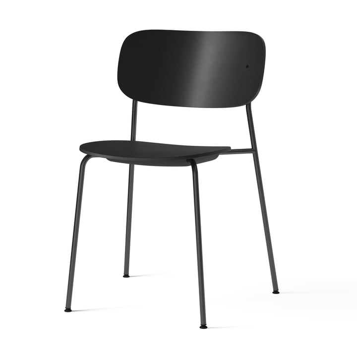 Co Dining Recycled Plastic Chair, black by Menu