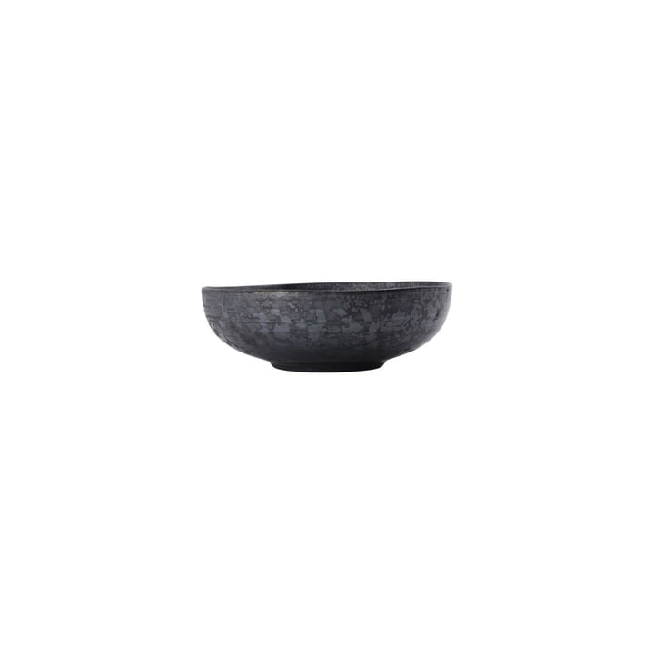 Pion Bowl Ø 22 x H 7 cm from House Doctor , black / brown
