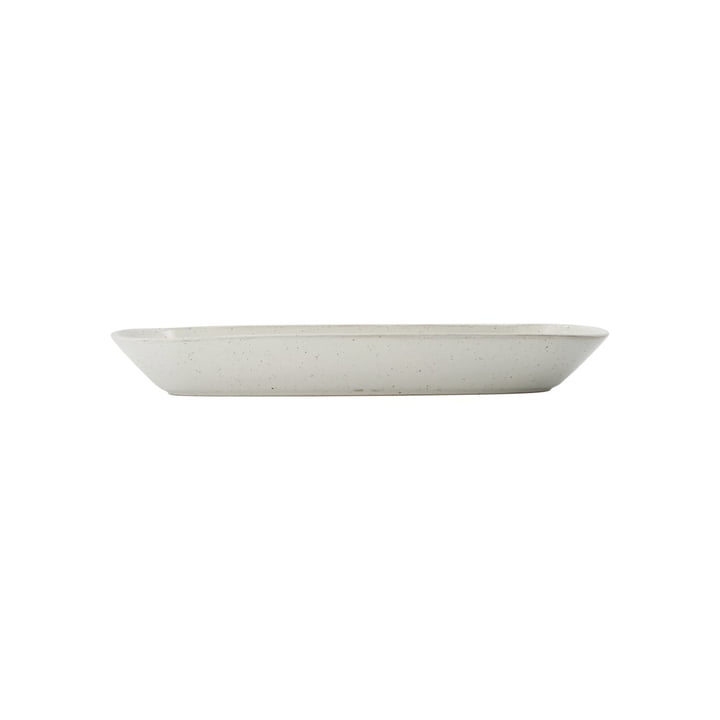 Pion Serving bowl 35 x 1 1. 5 x 4. 5 cm from House Doctor , grey / white