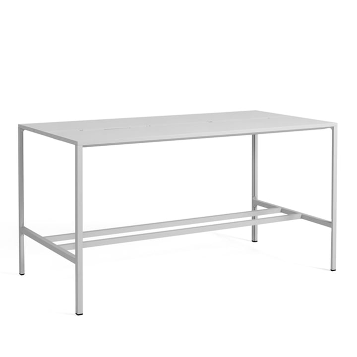 New Order High Table by Hay in the dimensions 200 x 100 cm in the colour light grey / grey