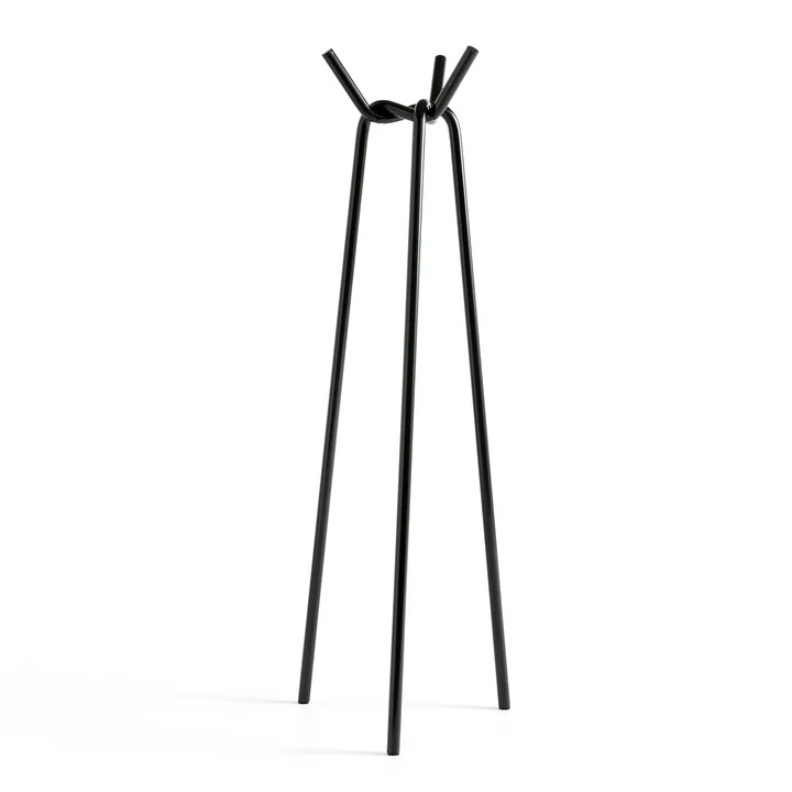 Knit Coat rack from HAY in the colour black