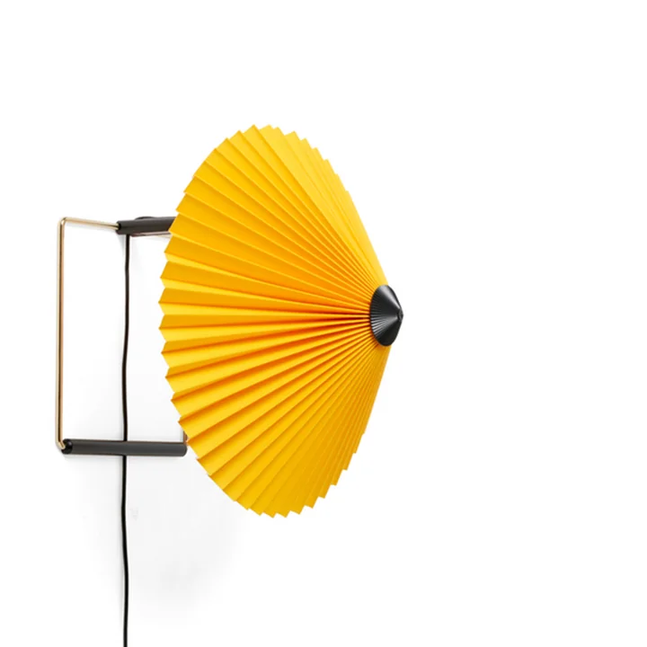 Matin Wall light LED from HAY Ø 30 cm in the color yellow