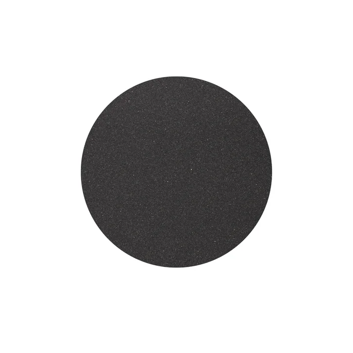 Glass coaster round Ø 10 cm, Core mottled anthracite from Lind DNA