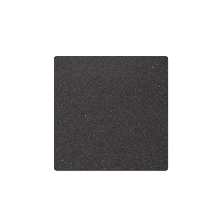 Glass coaster Square, Core mottled anthracite from Lind DNA