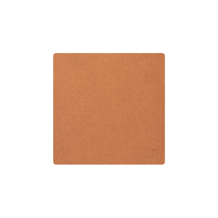 Placemat Square S 28 x 28 cm, Core mottled natural from LindDNA