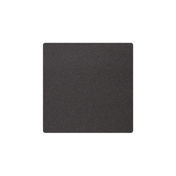 Placemat Square S 28 x 28 cm, Core mottled anthracite from LindDNA