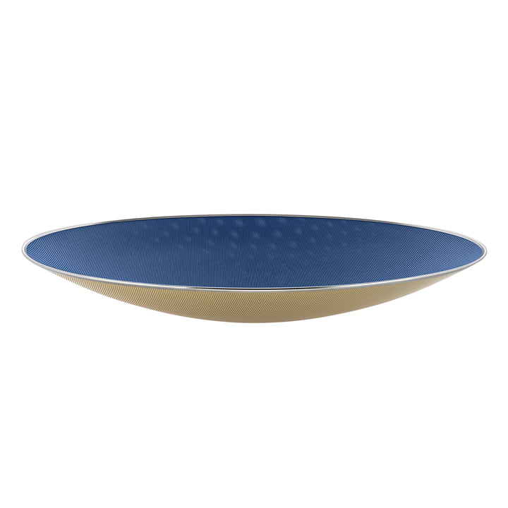 Cohncave Bowl from Alessi with the diameter Ø 49 cm in the color blue