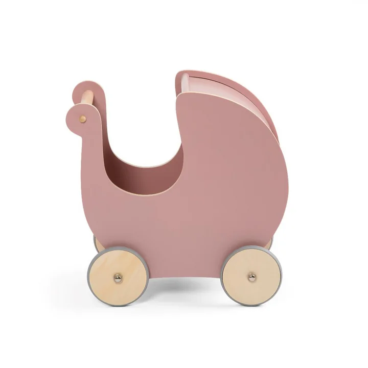 Doll pram by Sebra in blossom pink