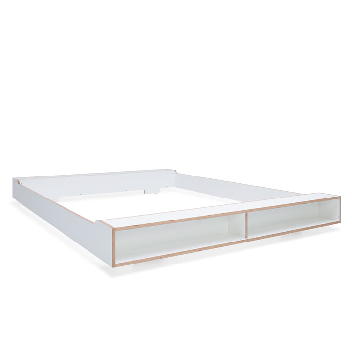 Maude Bedstead, 160 x 200 cm, white by Müller Small Living