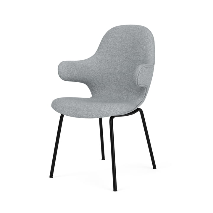 Catch JH15 Armchair, black / grey ( Hallingdal 65 130 ) from & tradition
