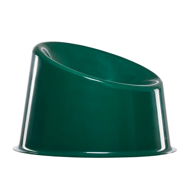 Panto Pop Chair from Verpan in dark green