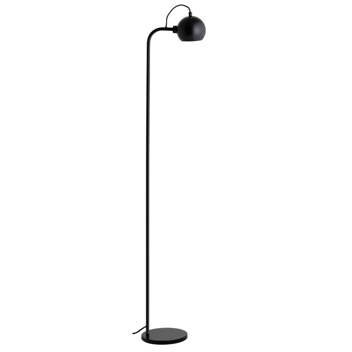 Ball Single Floor lamp, black matt from Frandsen
