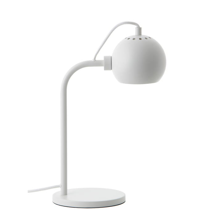 Ball Single Table lamp, white matt from Frandsen