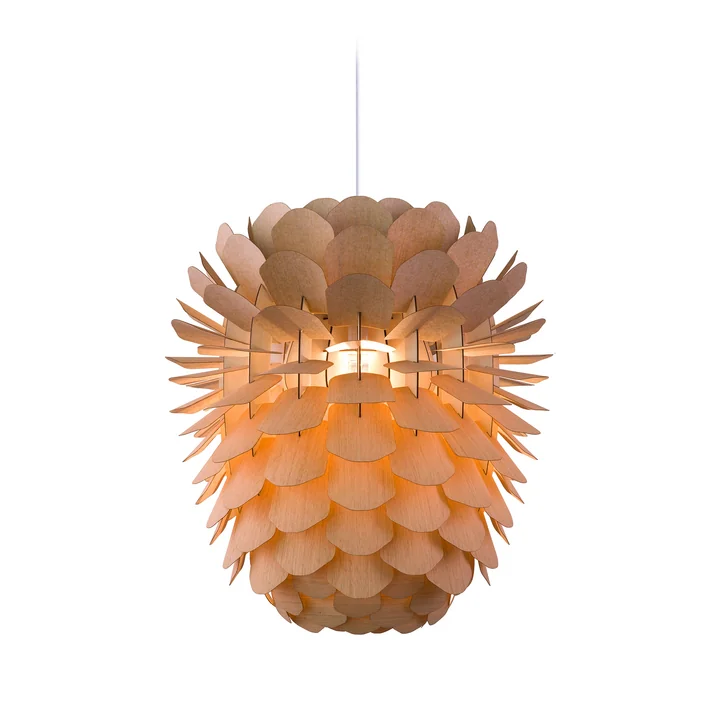 The Schneid - Zappy Pendant Lamp in oak / cable white