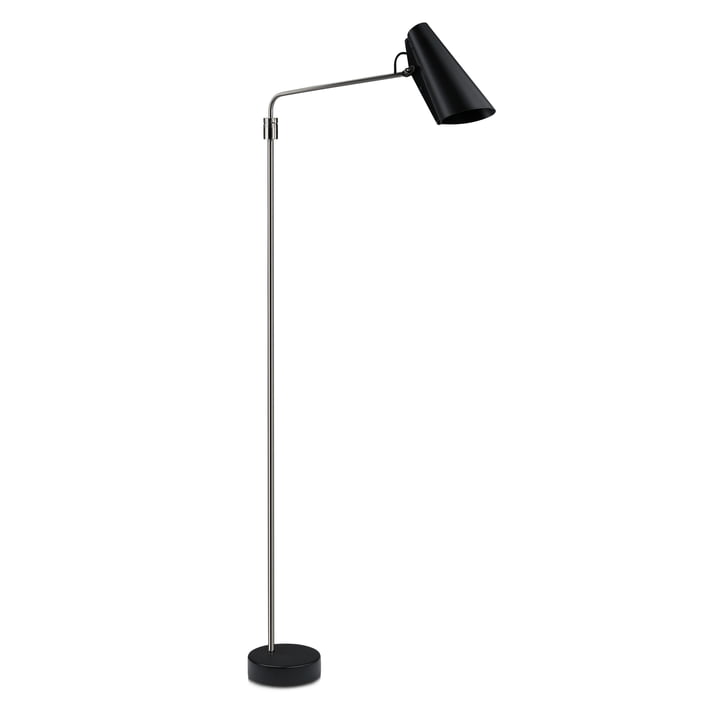 Birdy Swing Floor lamp from Northern in the version black / stainless steel
