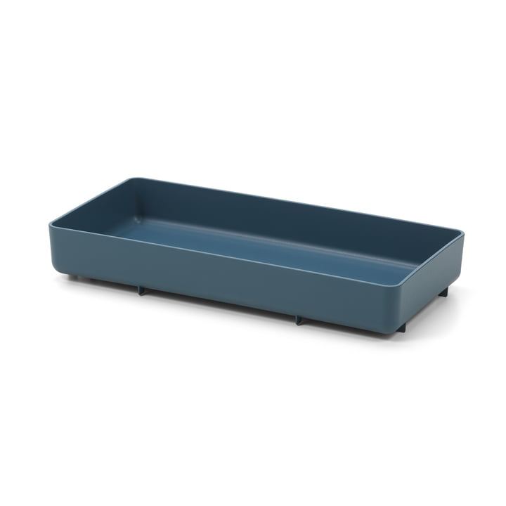 Chap tray to stool, sea blue from Vitra