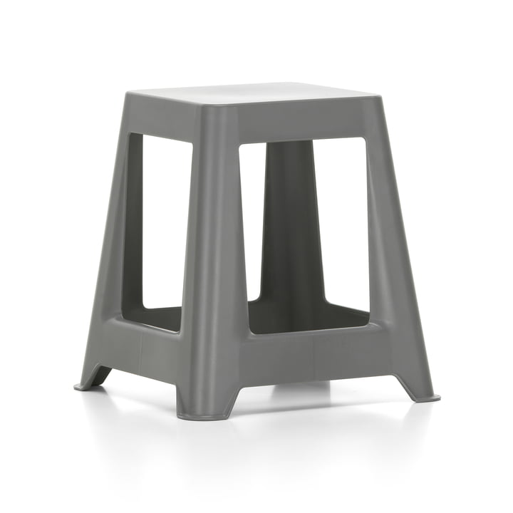 Chap stool, dark grey from Vitra