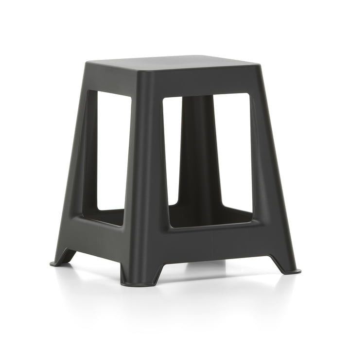 Chap stool, deep black from Vitra