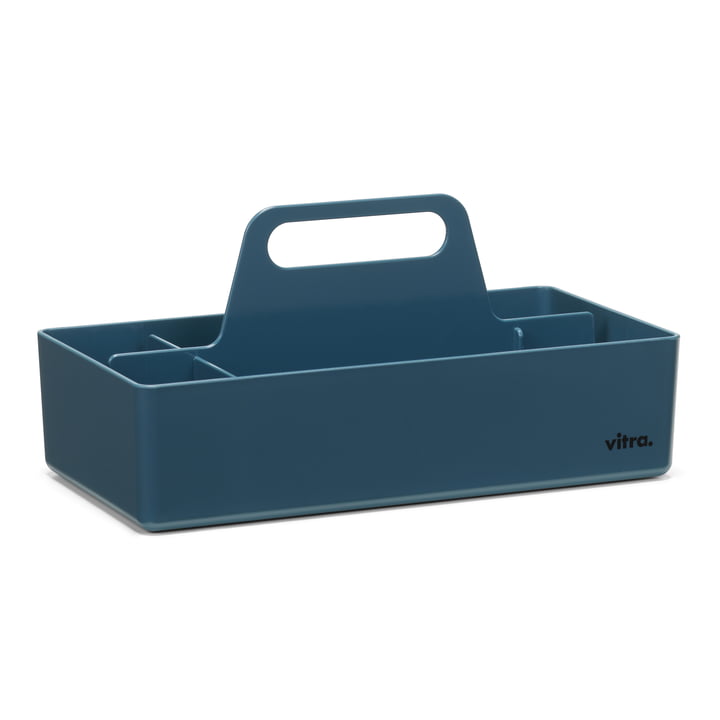 Storage Toolbox recycled, sea blue from Vitra