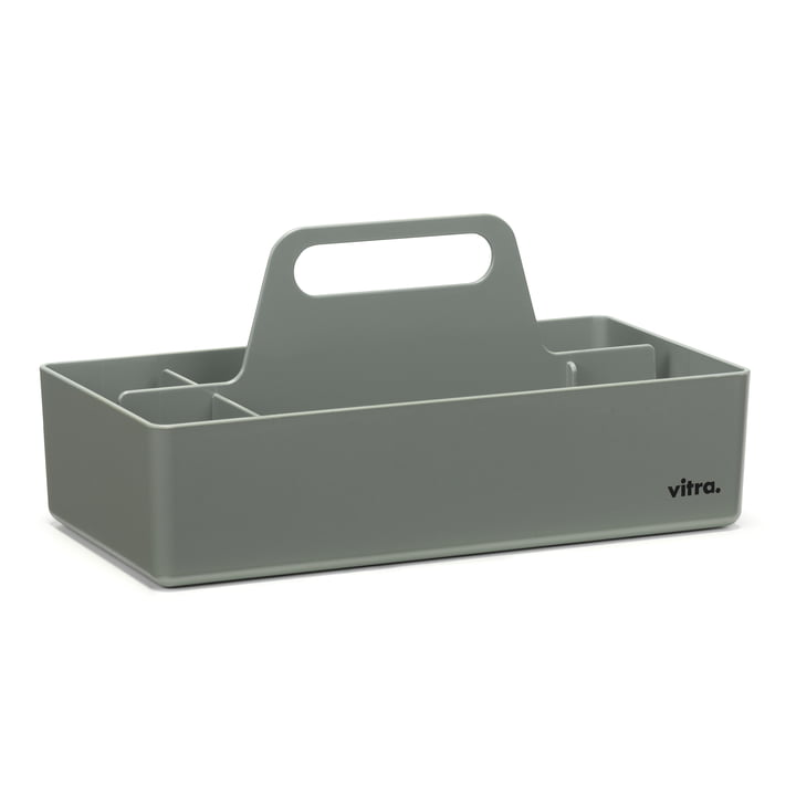 Storage Toolbox recycled, moss grey from Vitra