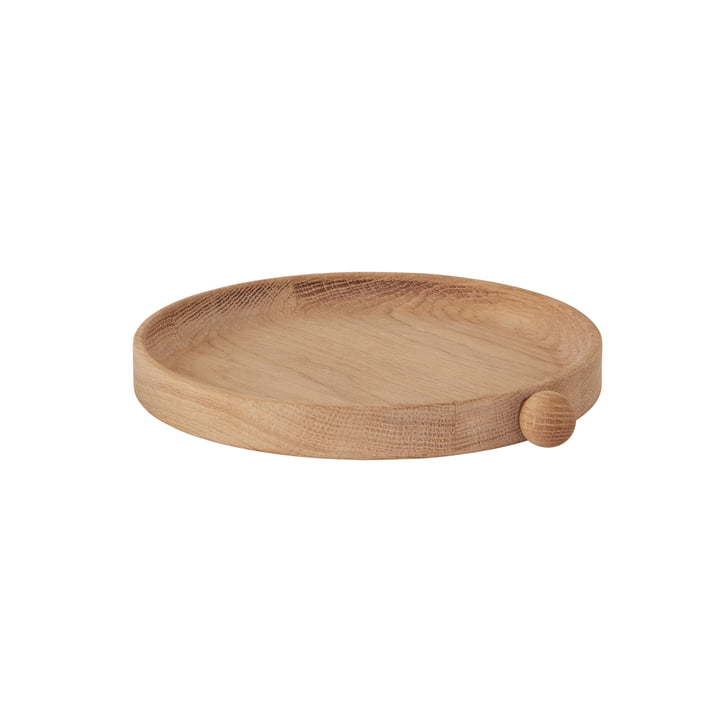 Inka Wooden tray round Ø 20 cm from OYOY in nature