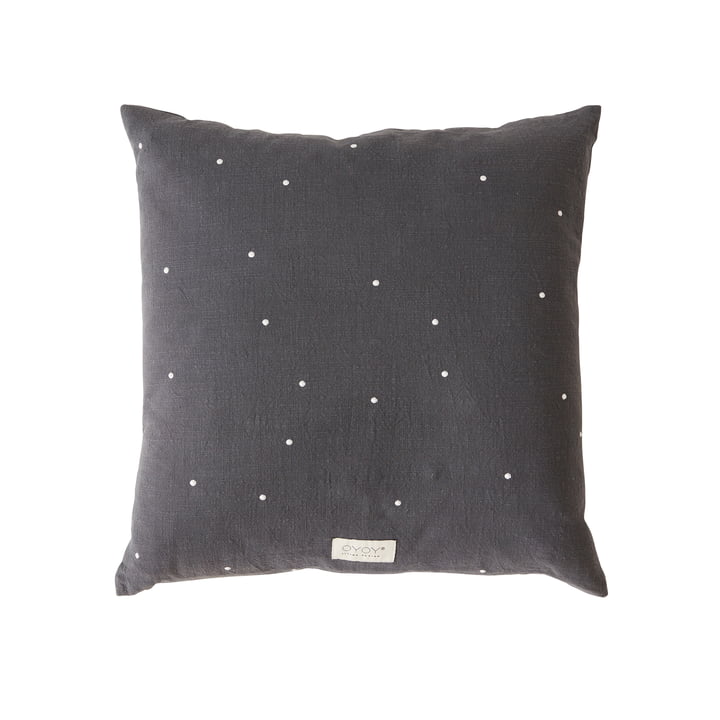 Kyoto Cushion, 50 x 50 cm from OYOY in anthracite