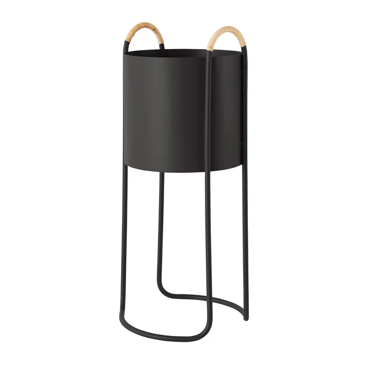 Maki Plant pot High from OYOY in black