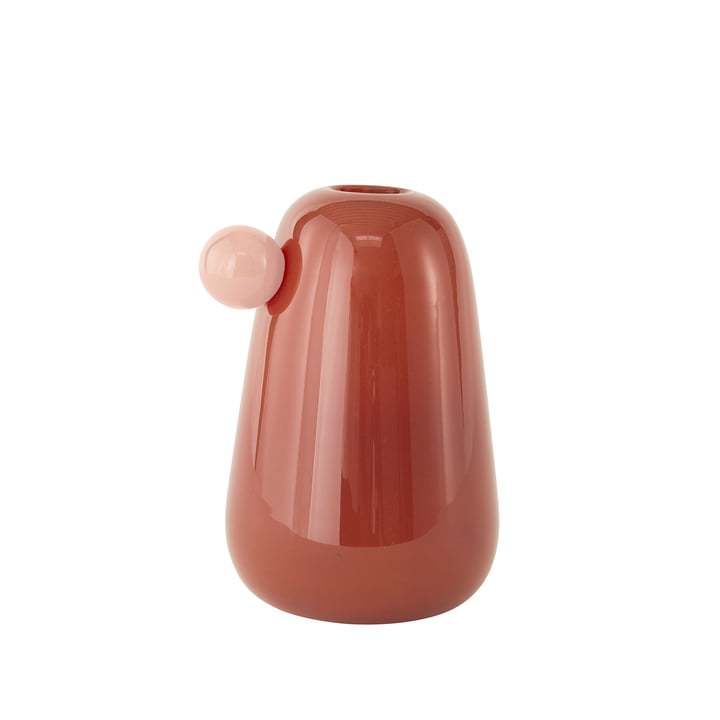 Inka Vase Small, H 20 cm from OYOY in nutmeg