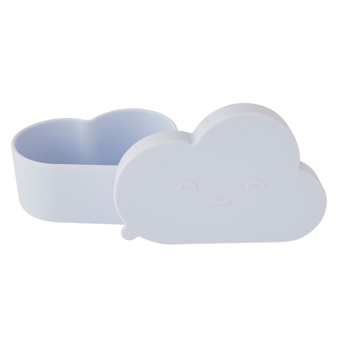 Chloe Cloud Snack tin from OYOY in ice blue