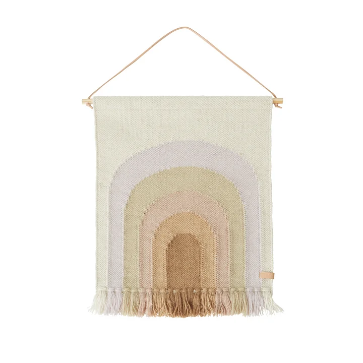 Tapestry Follow the Rainbow small from OYOY in lavender