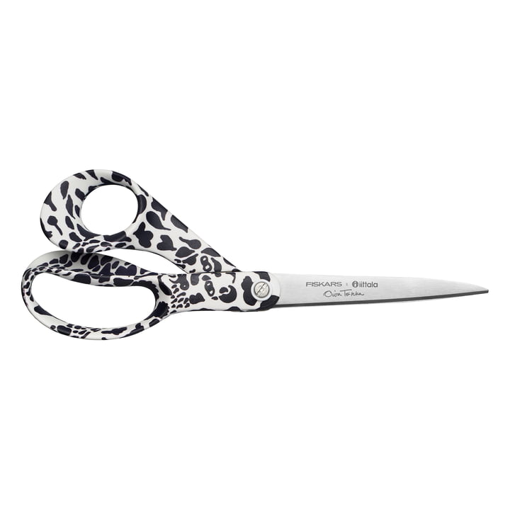 Oiva Toikka Scissors 21 cm from Iittala in Cheetah black / white