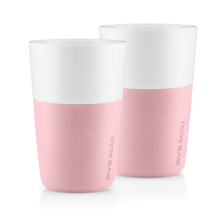 Caffé Latte mug (set of 2) from Eva Solo in rose quartz