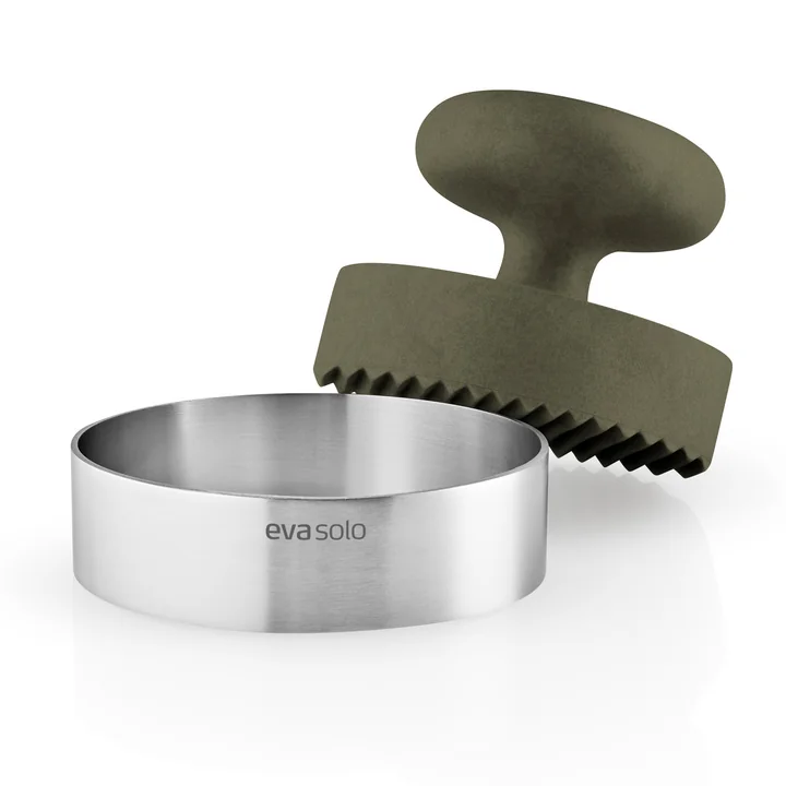Green Tool hamburger press from Eva Solo