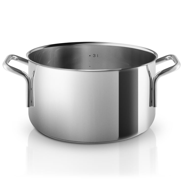 Steel Line Recycled Cooking pot 3,6 l from Eva Trio