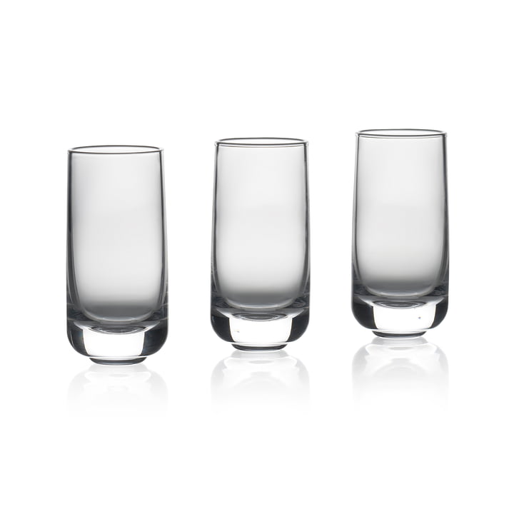 Rocks Snap glass from Zone Denmark , 5cl (set of 3)
