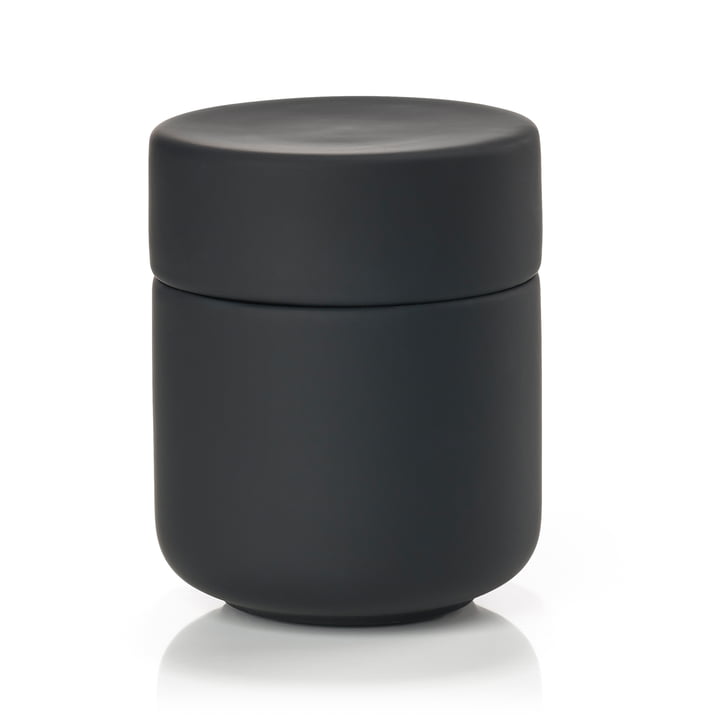 Ume Jar with lid from Zone Denmark in black