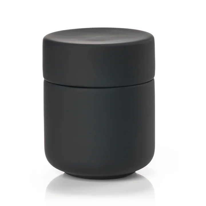 Ume Jar with lid from Zone Denmark in black