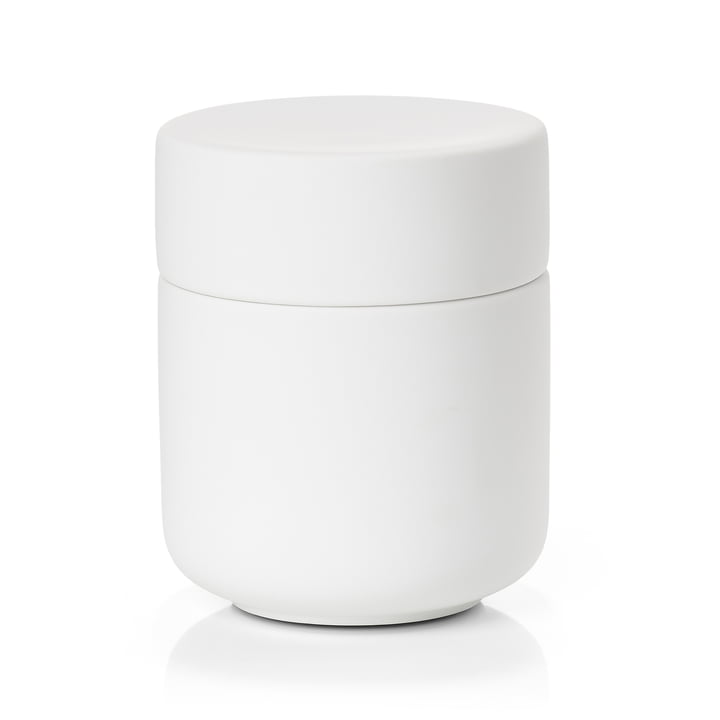 Ume jar with lid from Zone Denmark in white