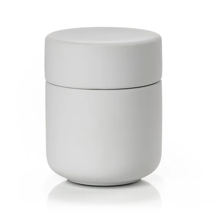 Ume Jar with lid from Zone Denmark in soft grey