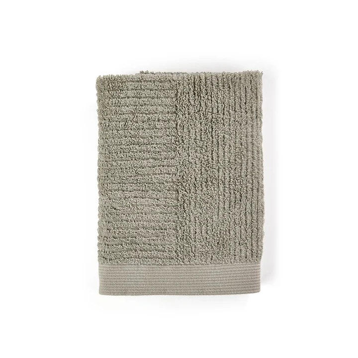 The Classic guest towel from Zone Denmark , 50 x 70 cm, eucalyptus green
