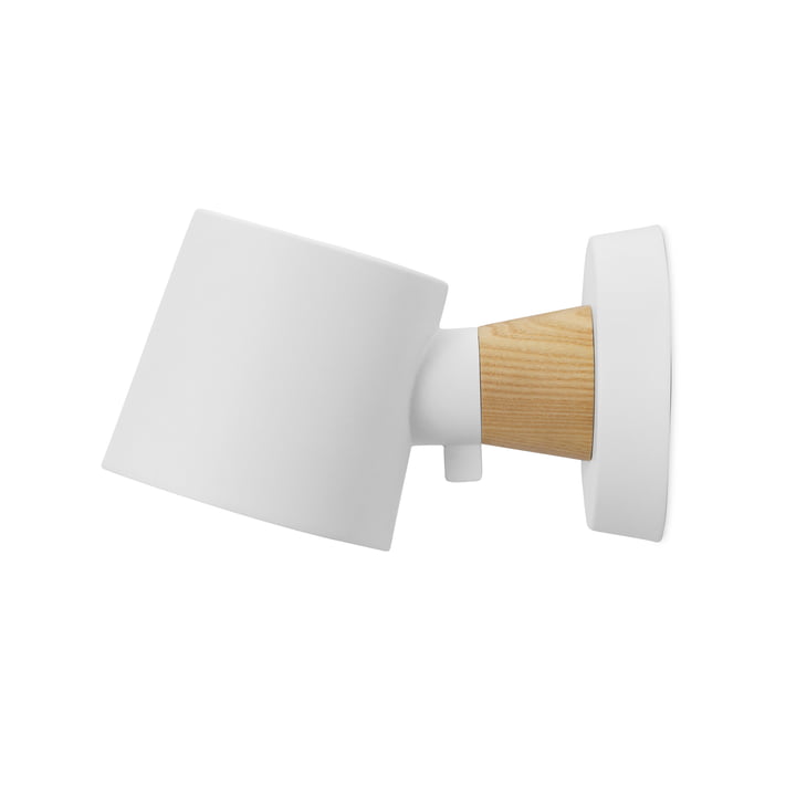 Rise Wall lamp with wall bracket from Normann Copenhagen in white