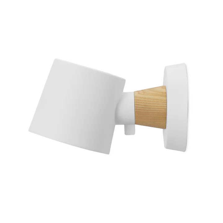 Rise Wall lamp with wall mount from Normann Copenhagen in white