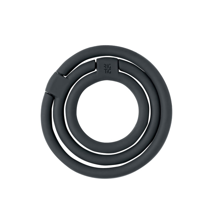 Circles Coaster from Rig-Tig by Stelton in black