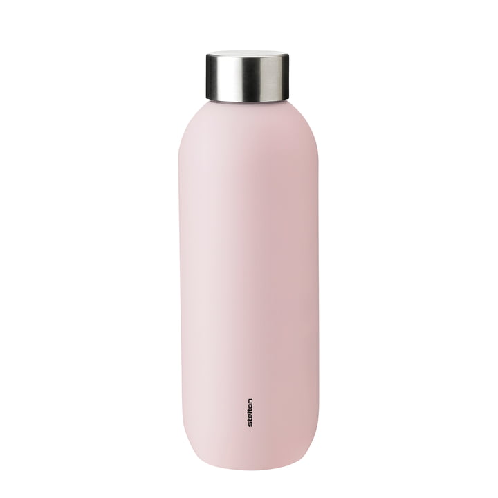 Keep Cool Drinking bottle 0,6 l from Stelton in soft rose