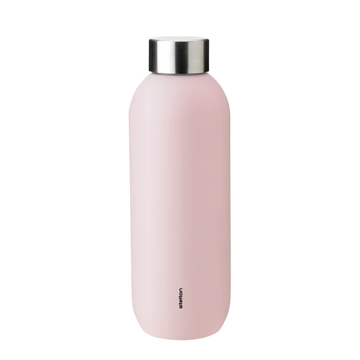 Keep Cool Drinking bottle 0.6 l from Stelton in soft rose