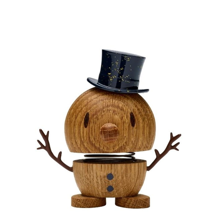 Snowman, small / oak from Hoptimist