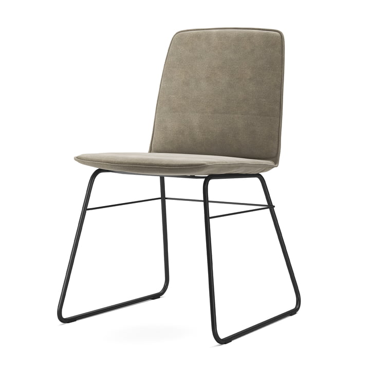 118 Chair with cover by freistil in grey olive (1054)